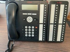 Avaya 1416 Digital Phone with Stand and Sidecar