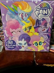 My Little Pony 2021 16 Month Wall Calendar 10&#034;X10&#034;, New, Free Shipping