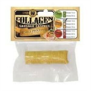 Weston 19-0112-W Edible Collagen Casing for 15 lb, 33mm