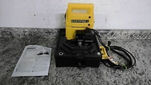 Enerpac PUD1101B 0.5 HP 115V 10,000 Max PSI 1 Gal Reservoir Cap Hydraulic Pump