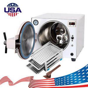 Dental Medical Autoclave Sterilizer Vacuum Steam Sterilization Automatically 18L