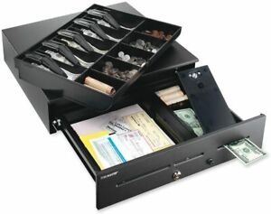 MMF Industries Steelmaster Cash Drawer, 1 Each (MMF2251060GT04), Black