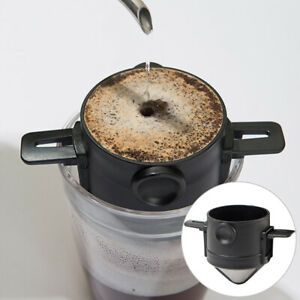 Coffee Filter Portable Stainless Steel Drip Coffee Tea Holder Funnel BasketsYZF