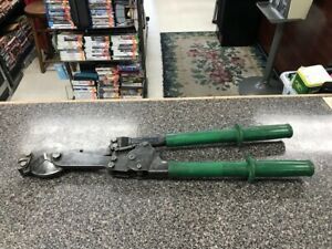 GREENLEE RATCHETING CABLE CUTTER 27-1/2&#034; GOOD CONDITION Free Shipping!!