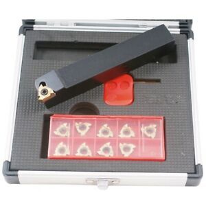 5/8&#034; EXTERNAL INDEXABLE THREADING TOOL HOLDER &amp; INSERT KIT (2301-1750)