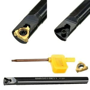 11NR AG60 Inserts SNR0010K11 Internal Lathes Threading Boring Bars Turning Tools
