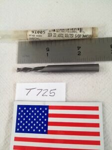 1 NEW SGS 5/32&#034; DIAMETER CARBIDE WOOD ROUTER. 5/8&#034; LOC. 2 FL DOWN CUT USA -T725-