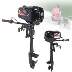55CC 2 Stroke 3.6HP Outboard Motor Heavy Duty Boat Engine W/Water Cooling System
