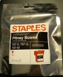 Staples Pitney Compatible Ink for Mailstation or Mailstation2 797-m, 797-0, 797Q
