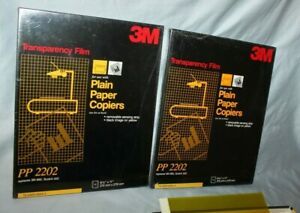Transparency Film 3M PP2202 141 sheets for Plain Paper Copiers C3L