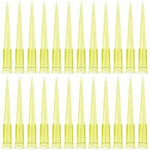OIIKI 200ul Pipette Tips 1000pcs Universal Liquid Pipettor Tips Clear Yello...
