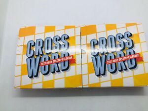 2 2021 Crossword Puzzles Daily Desktop Calendar