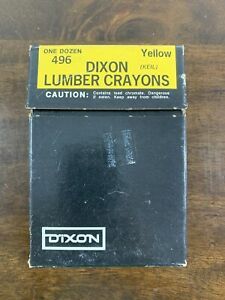 Dixie Yellow Lumber Crayons