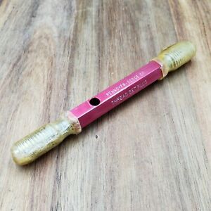 7/16-14 UNC 3A &#034;W&#034; THREAD PLUG GAGE GO NO GO P.D.&#039;S= .3911 &amp; .3876 INSPECTION