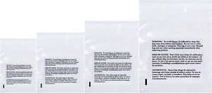 Retail Supply Co Poly Bags with Suffocation Warning 6X9, 8X10, 9X12, 11X14 - Com