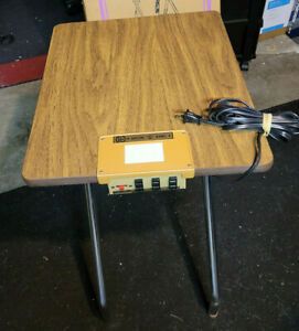 Vintage Show King Deluxe Projection Table /power panels&amp;film viewer LOCAL PICKUP