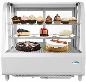 KoolMore Commercial Countertop Refrigerator Display Case Merchandiser with LED L
