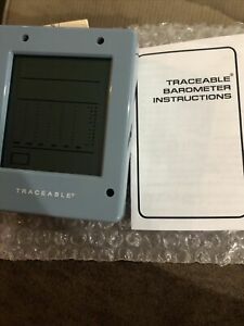 Traceable 6530 Barometer,Digital,Gray