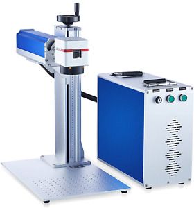 Omtech 50W Laser Marking Machine For Metal And More, 12X12 Inch Fiber Laser Engr
