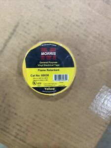 60030, 7Milx3/4&#034;x 60&#039; PVC Tape Yellow