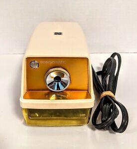 VINTAGE Panasonic KP-33s Electric Pencil Sharpener Auto Stop Light Suction Cups