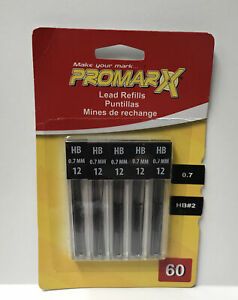 Promarx Lead Refills .07 HB#2  60 Leads