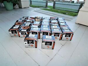 REMINGTON 1/2&#034; POWDER ACTUATED FASTENERS, No.58046, buy 1 or ALL 31 BOXES