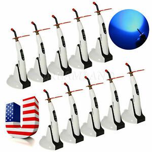20*Dental LED Curing Light Lamp Wireless 1200mw LED B Fit SKYSEA SK-T4 USA