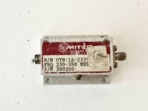 Miteq otm-1a-2355 tunable oscillator 230-350mhz