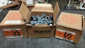 150 BRIDGEPORT 260-DC 1/2IN COMP CPLG EMT compression coupling new