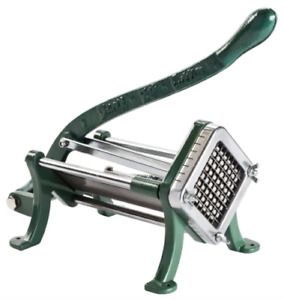 3/8&#034; Green French Fry Cutter Potato Slicer Dicer Copper Commercial Restaurant