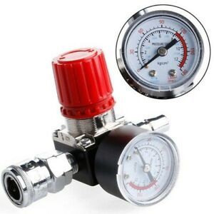 Pressure Regulator For Compressors &amp; Complete With Gauge 1/4 Universal Best 2018