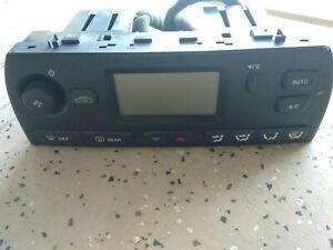 2002 JAGUAR X-TYPE OEM ORIGINAL DIGITAL HEAT / AC CLIMATE CONTROL UNIT