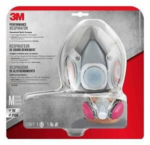 3M, Multi-Purpose Household Respirator, Use For Sprays &amp; Vapors, Pesticides, Etc