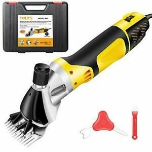 TOLYS 380W Electric Sheep Shears Portable Sheep Clippers with 6 SpeedElectric...