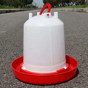 Plastic Chick Waterer Domestic Fowl Poultry Watering Supplies Feed Tools