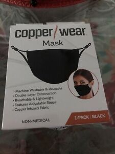 Copper wear mask black