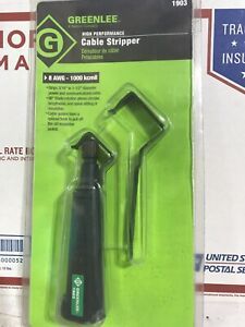 Greenlee 1903 Pocket Cable Stripper in Package.