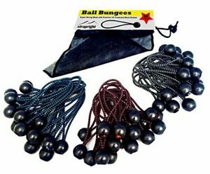 Premium Ball Bungee Cords - 60 Pack with 3 Sizes | 5.5&#034;, 4.7&#034; &amp; 3.5&#034; Heavy
