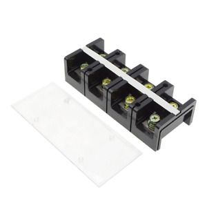 YXQ 600V 200A 4 Positions Dual Rows Barrier Block Screw Terminal Strip TC-2004