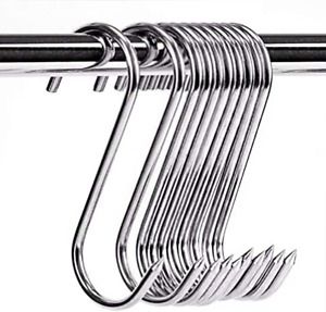 Meat Hooks 3.9&#039;&#039;, Stainless Steel Butcher&#039;s Hook(10Pack), Meat Hook Tool for Han