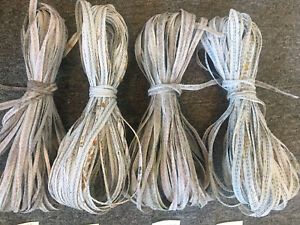 USED 4 bundles of 1/2&#034; Poly TAPE Portable Electric Fence horse fence