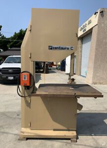 CENTAURO MODEL “C” VERTICAL BANDSAW 30” Throat Depth, 18” Cut Height