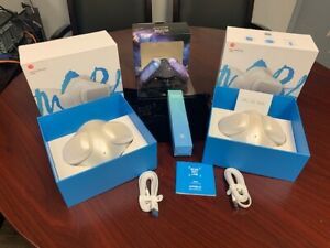 2 Atmoblue Smart Portable Air Purifiers White Face Mask with Lots of Accessories