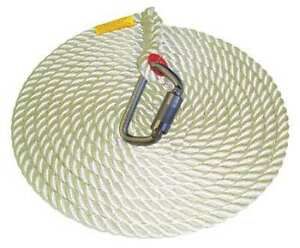 3M Protecta Ac230a1 Vertical Lifeline, 100 Ft., 310 Lb. Weight Capacity