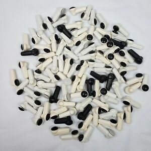 LOT of Alpha Anti Theft Security Tag Garment Clothing Store Alarm White/Black