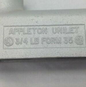 Appleton Unilet LB75M 3/4 LB Form 35 Conduit Body