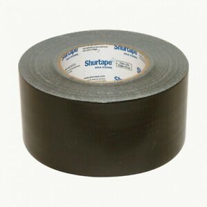 Shurtape PC-600 General Purpose Grade Duct Tape: 7.6cm . x 60 yds. (Black)