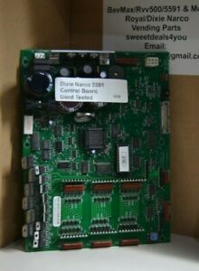 Dixie Narco Control Board 2145, 5591 Used Tested