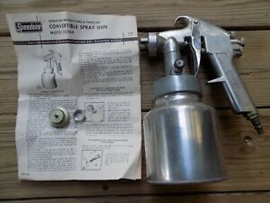 Vintage Dayton Electric Speedaire 2Z364 Spray Gun Pressure Siphon Feed MP-2053